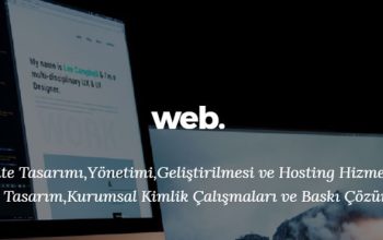 web site tasarımınızı yapabilirim.