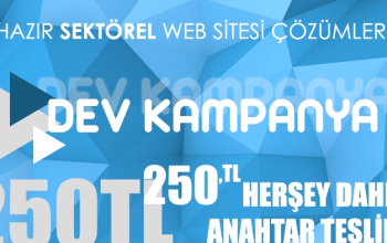 SEKTÖREL WEB TASARIM ÇÖZÜMLERİ