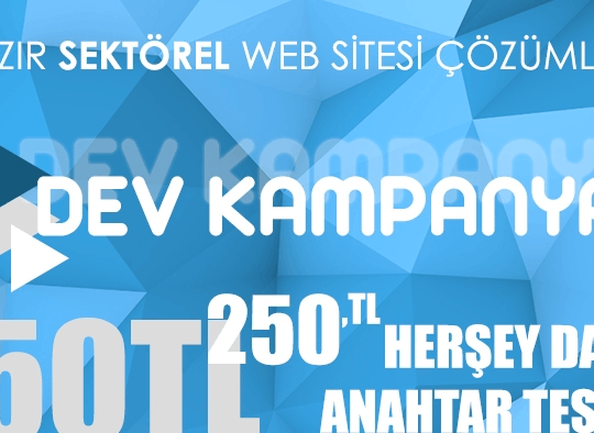 SEKTÖREL WEB TASARIM ÇÖZÜMLERİ