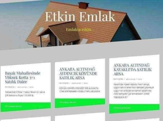 WordPress site kurulumu ve içerik yönetimi