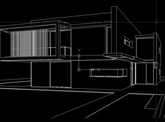 2D Autocad Mimari Proje