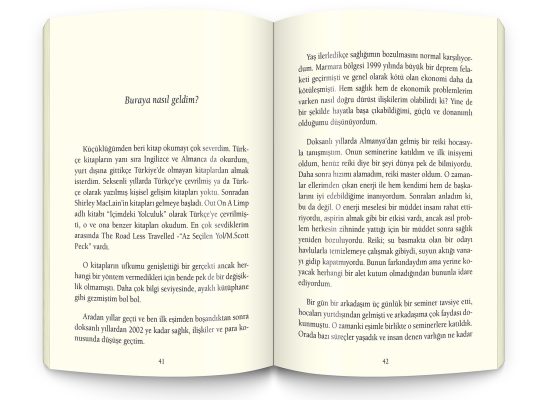 Kitap mizanpajı ve kapak tasarımı