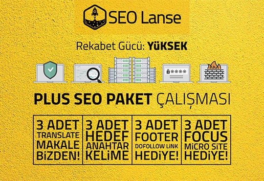 PLUS SEO Paket Çalışma Metodu Uygularım…