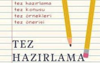 Bilgisayar Öğretmeninden 2 ayda beirtilen konuda tez yazma ve istatistik analizi