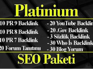 Platinum Paket ile Sıralama Derdiniz Kalmasın.