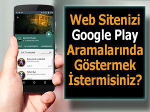 Sizin için web sitenizi uygulamaya çevirip, google play’de yayınlarım.