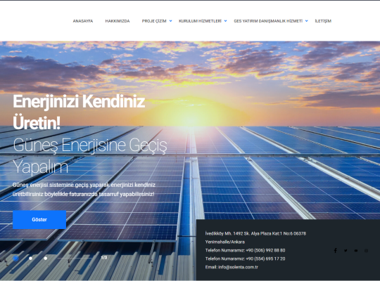 WordPress site kurulumu ve içerik yönetimi