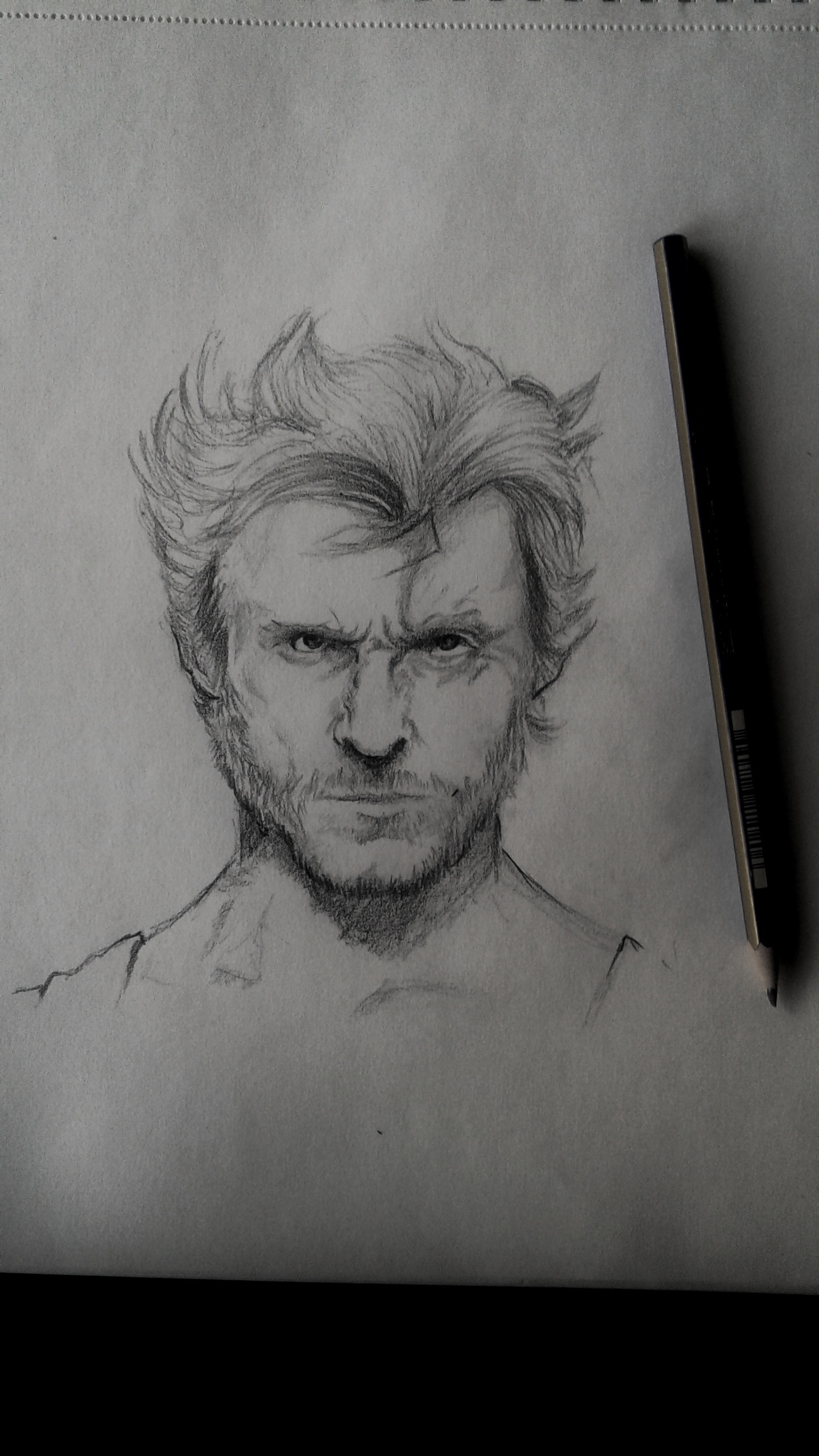 Karakalem Portre Çalışmaları