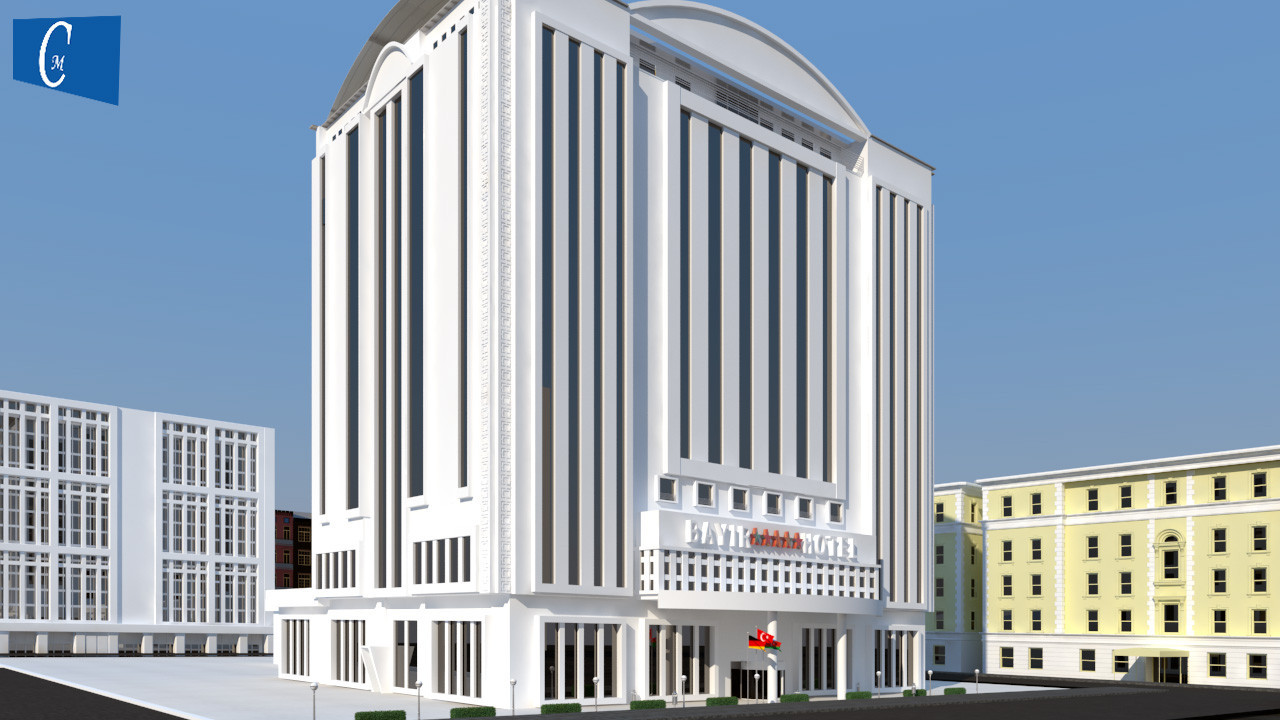 Mimari Proje 3D Proje Vektörel Çizim