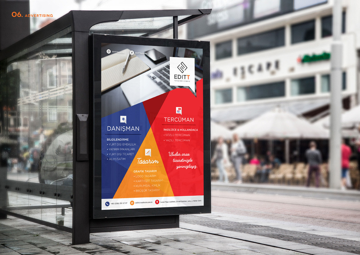 Isteginize göre her türlü broşür tasarimi