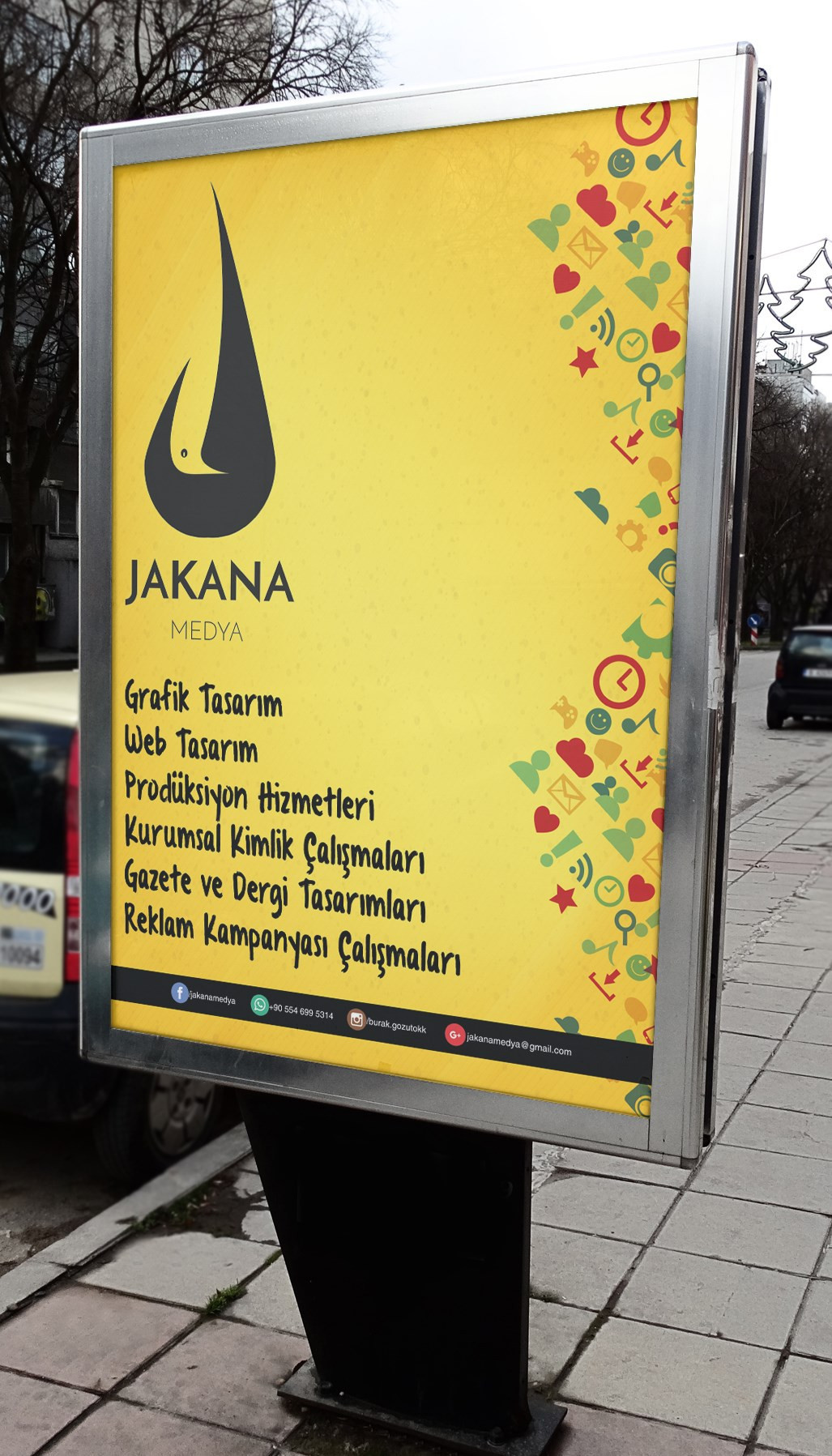 İletişim eğitimi aldığım için broşür, el ilanı tasarımını en iyi şekilde yaparım