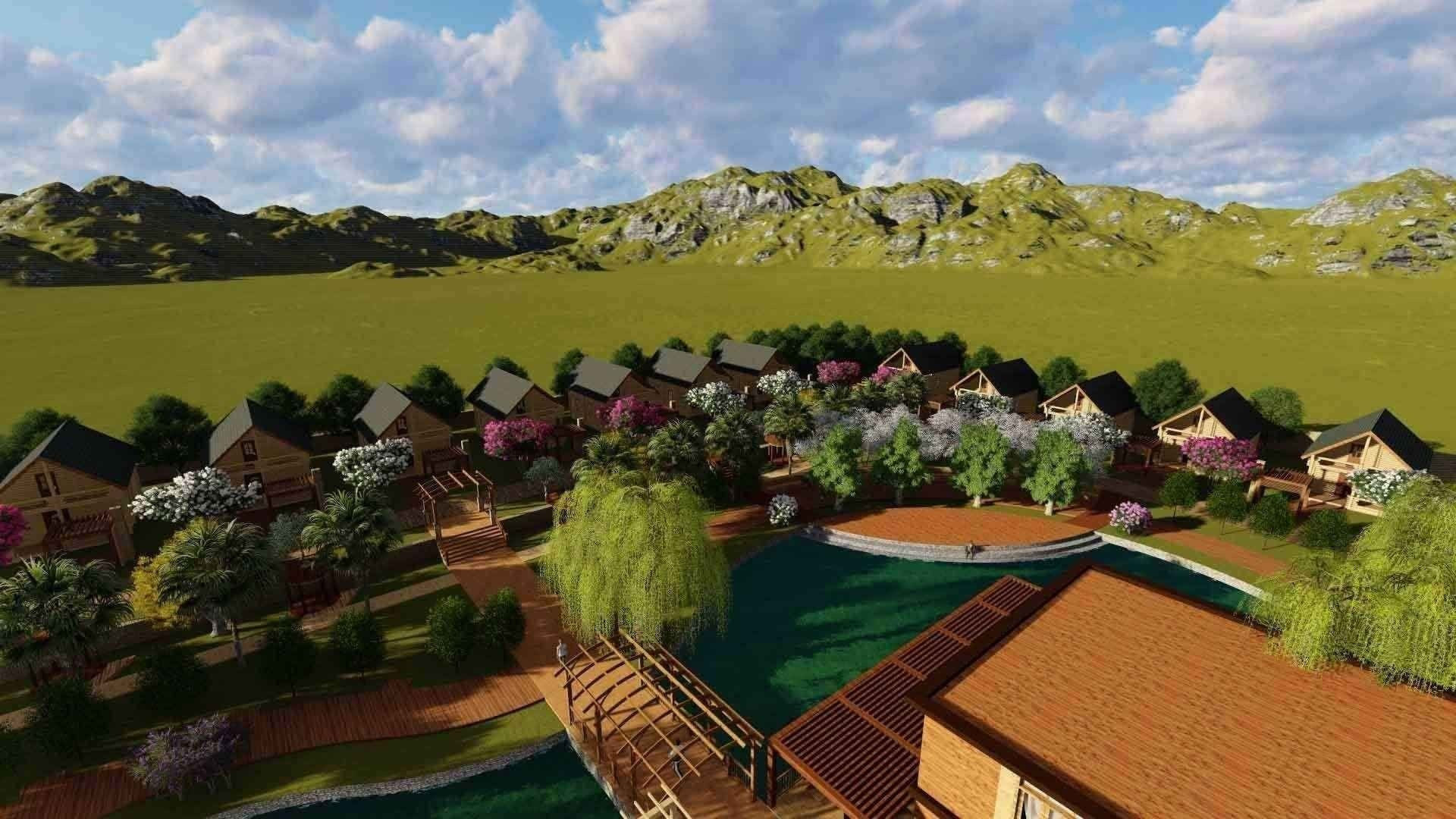 3D bina modellemesi, peyzaj tasarımı ve animasyonu kısa sürede hazırlanır