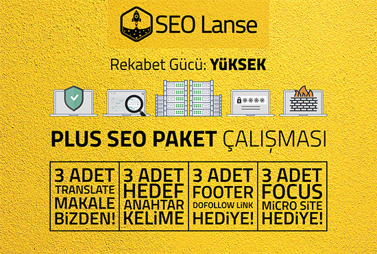 PLUS SEO Paket Çalışma Metodu Uygularım...