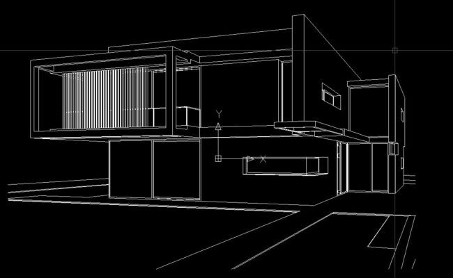2D Autocad Mimari Proje