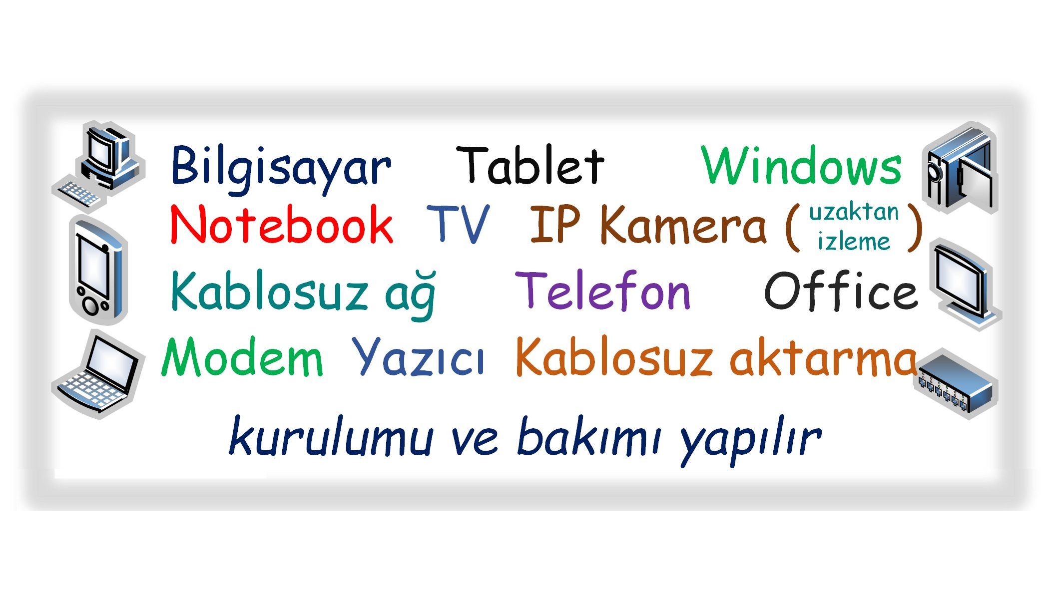 Bilgisayar ve ağ hakkında uzaktan destek verebilirim