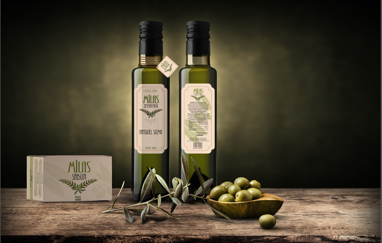 ambalaj tasarımı yapılır.