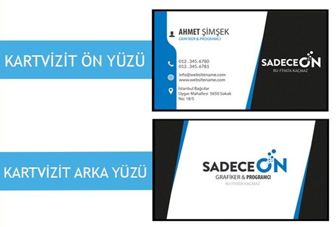 Sizin için profesyonel kartvizit yapabilirim.