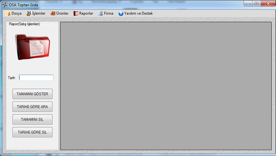 Masaüstü uygulama(stok takip programı)