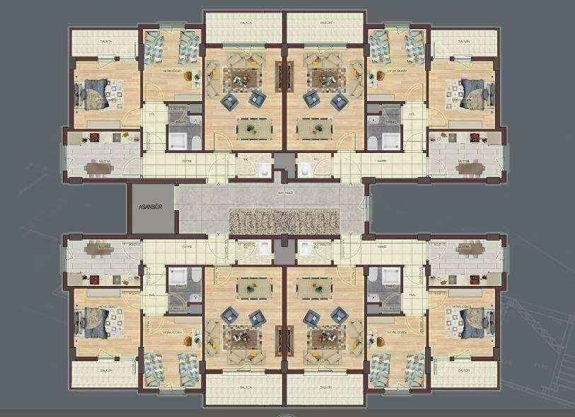 mimari projelerinizi photshopla renklendiririm,görsel hazırlarım