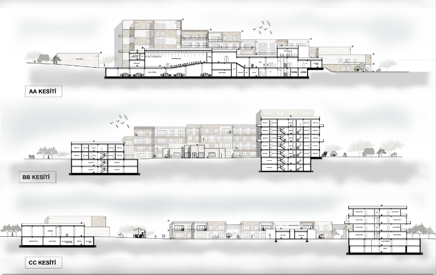 Photoshop ile mimari projeleri  renklendirme , autocad projelerine yardım edilir