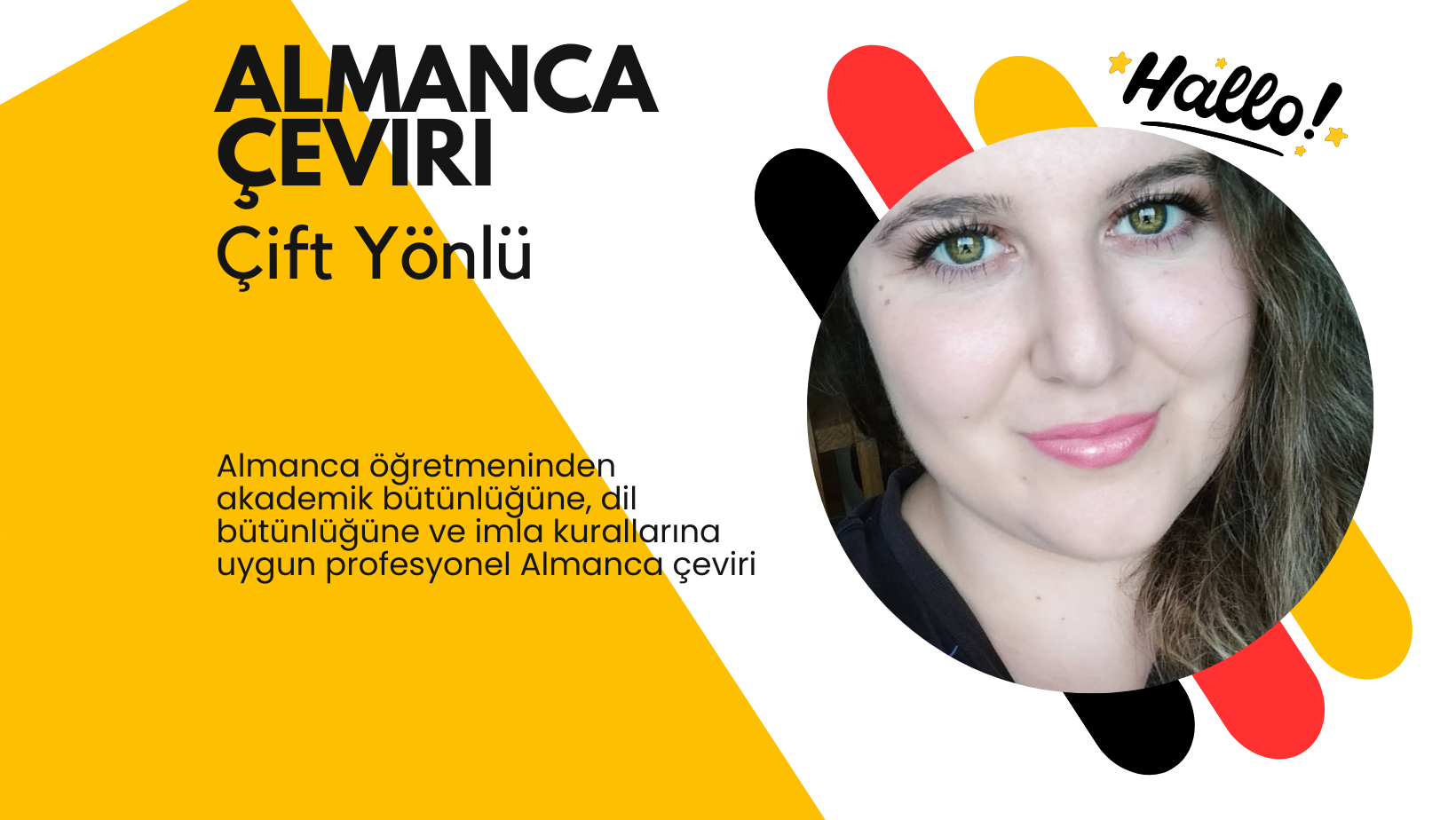 Almanca öğretmeni olarak Almanca çeviri yaparım