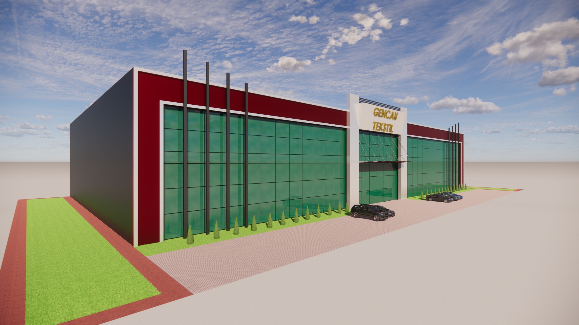 Fabrikalarınız için Cephe Kaplama Tasarımları