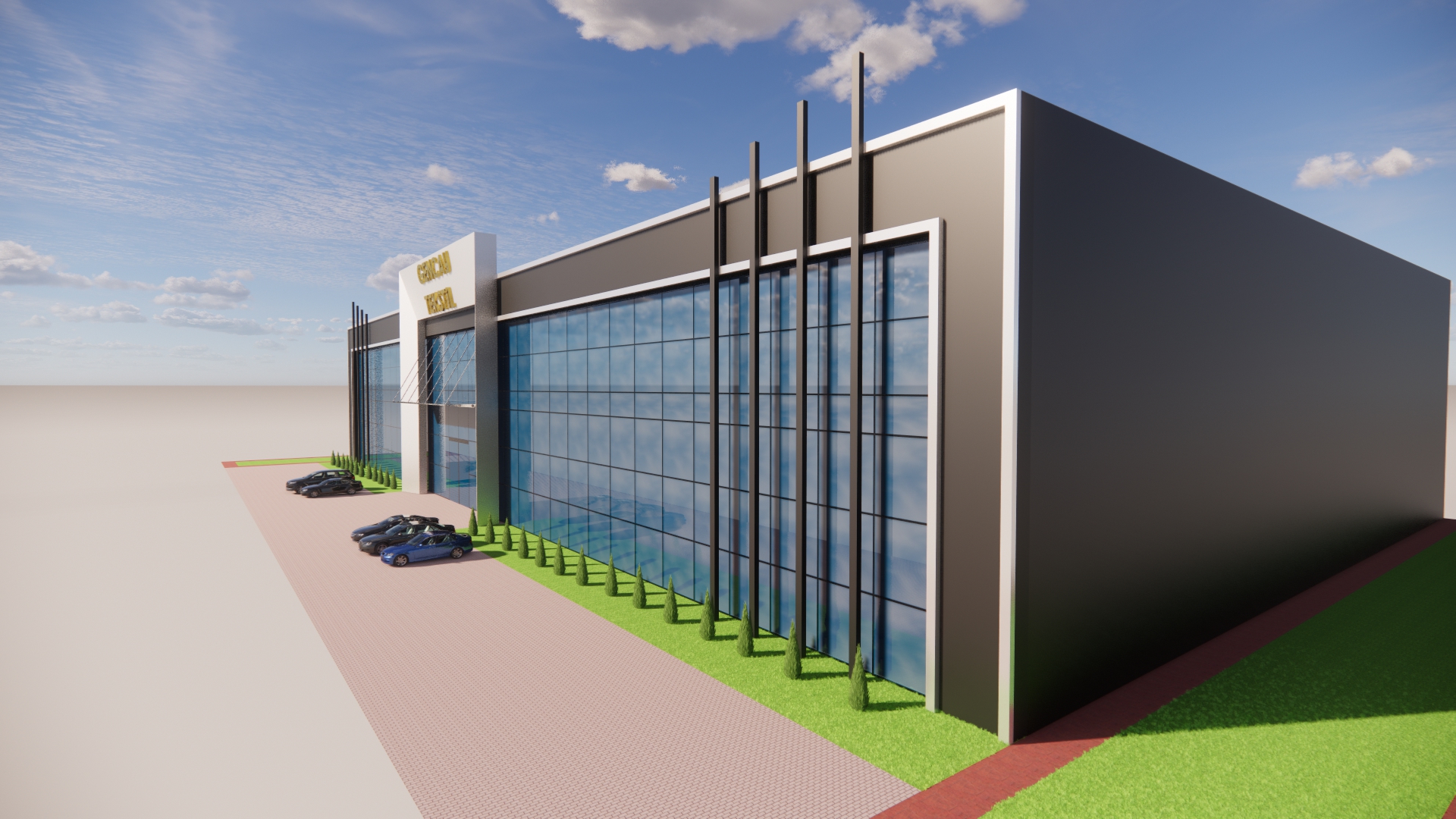 Fabrikalarınız için Cephe Kaplama Tasarımları