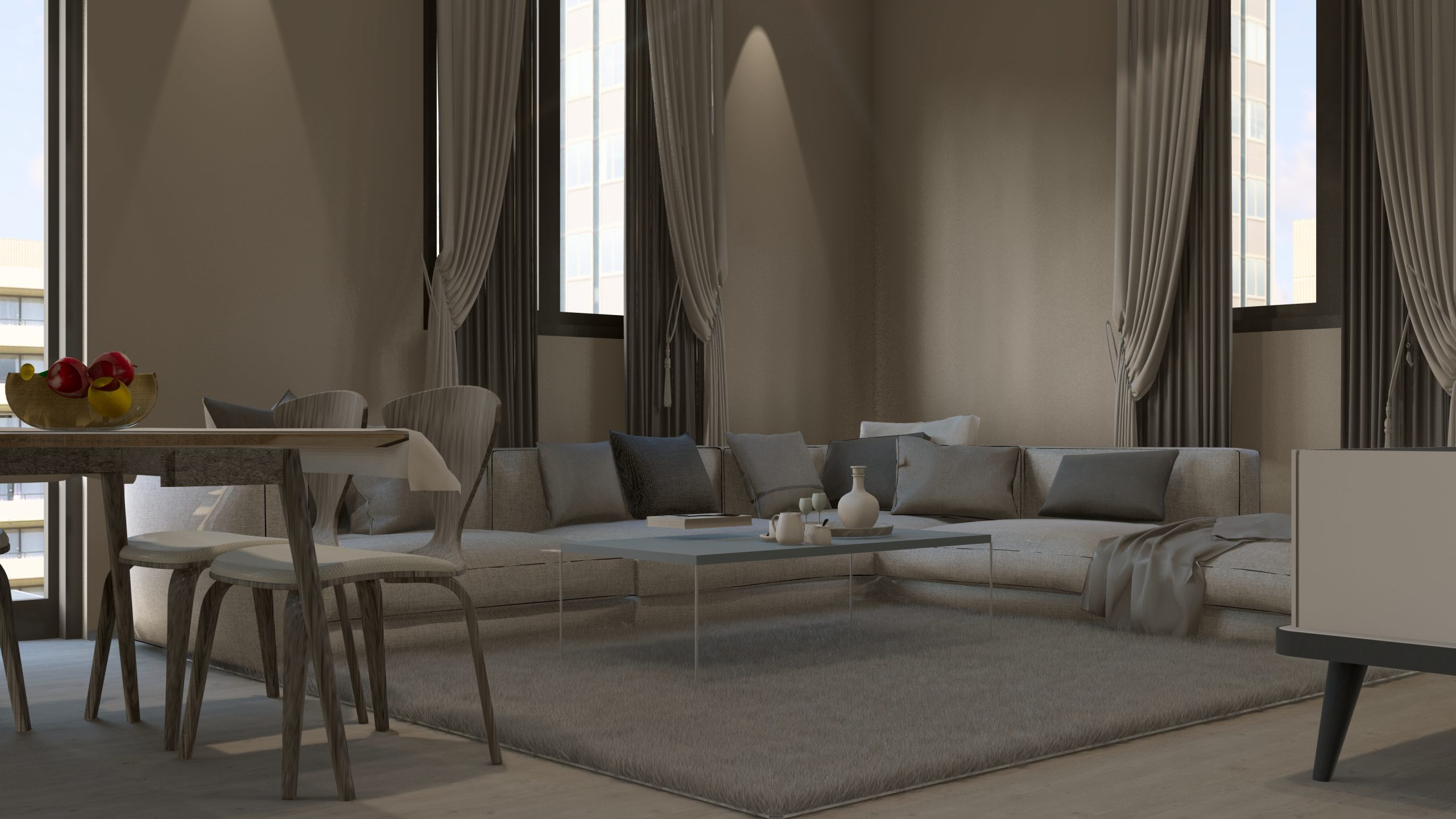 Mimari Görselleştirme (Dış Mekan - İç Mekan 3D Tasarım)