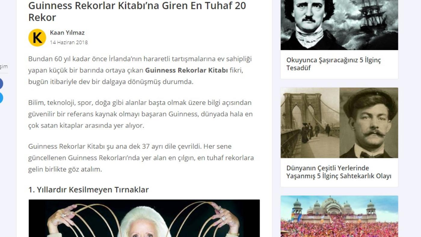 SEO uyumlu içerik yazarlığı