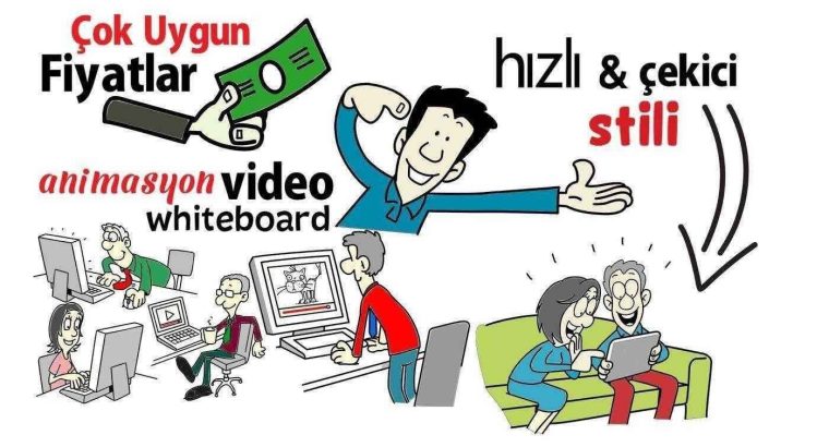 Ben, siteleriniz veya firmalarınız için whiteboard animasyon videolar hazırlarım