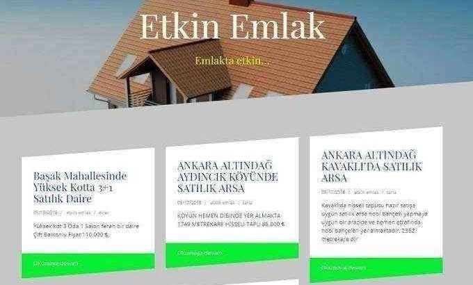 WordPress site kurulumu ve içerik yönetimi