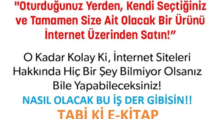 E-kitap kazançları eğitim setini sunuyorum.