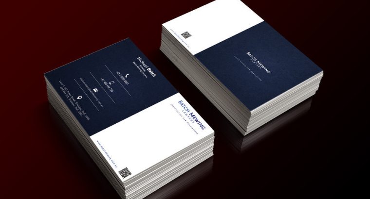 Kartvizit tasarımı (Bussiness Card)