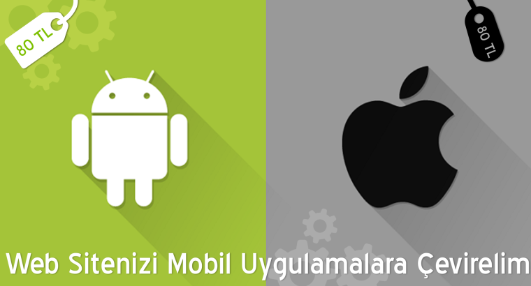 Web sitenizi uygun fiyata iOS ve Android uygulamaya çevirip yayınlarım