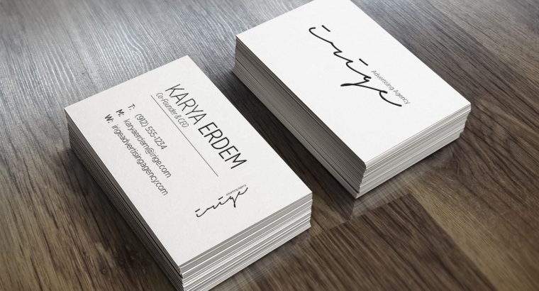 Kartvizit Tasarımı – Business Card Design