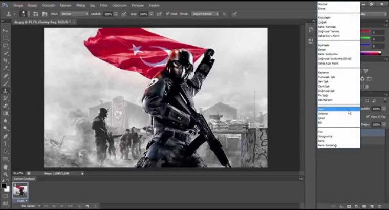 Photoshop resim düzenleme