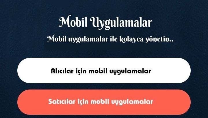 Online yemek sipariş sistemi ve mobil uygulama