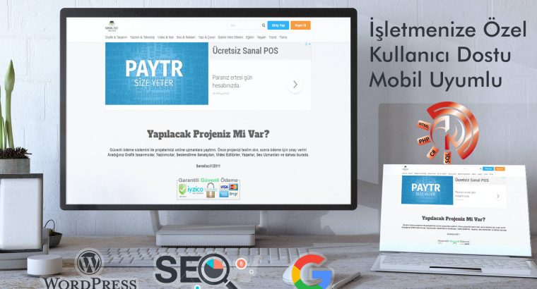 Size Uygun WordPress Tasarım Paketiniz