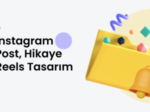 Sizin Instagram hesabınız için post ve hikaye tasarlarım