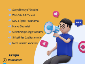Sosyal Medyanızı yönetebilirim.