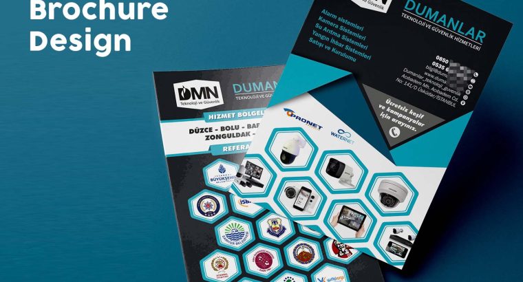 Firmanız için broşür ve katalog tasarlayabilirim