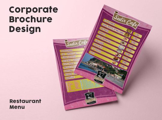 Firmanız için broşür ve katalog tasarlayabilirim