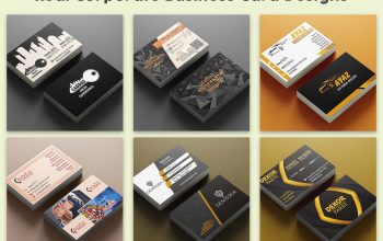 Sizin için göz alıcı kartvizit tasarımı yapabilirim