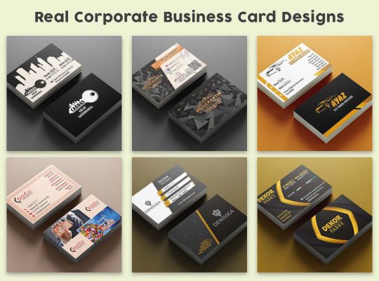 Sizin için göz alıcı kartvizit tasarımı yapabilirim