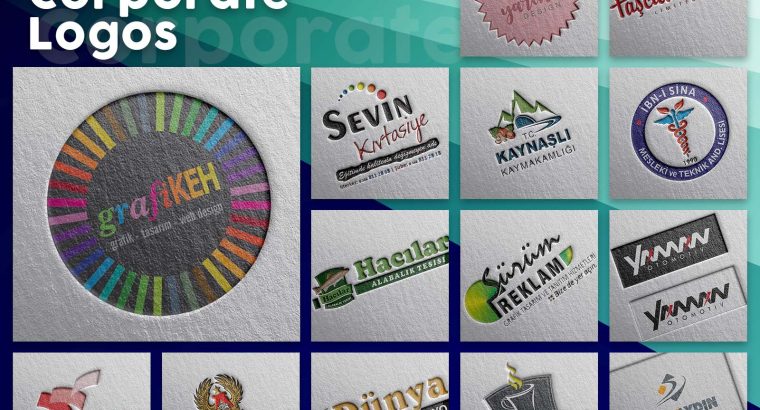 Firmanız için profesyonel düzeyde benzersiz logo tasarlarım